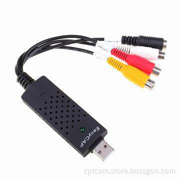 EasyCap DC60 USB2.0 Video/Audio Capture Adapter/Card, Supports High-quality Video Resolution